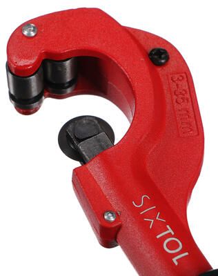 Řezač trubek s odhrotovačem PIPE CUTTER 35, 3-35mm SIXTOL