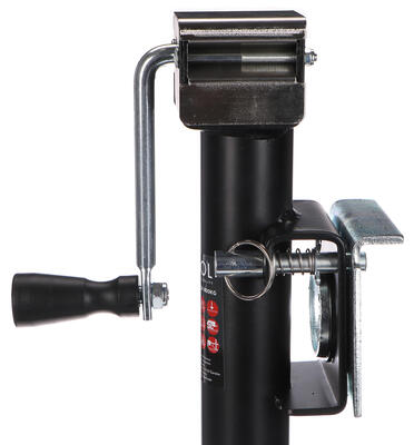 Zvedák přívěsu SX TRAILER JACK 900KG, svařovaný, plochý SIXTOL