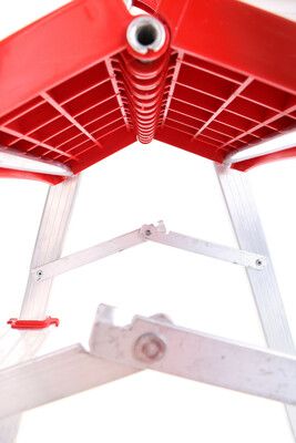 Schůdky hliníkové skládací ALU STEPS 9, 9 stupňů, nejvyšší schůdek 200 cm, nosnost 120 kg SIXTOL