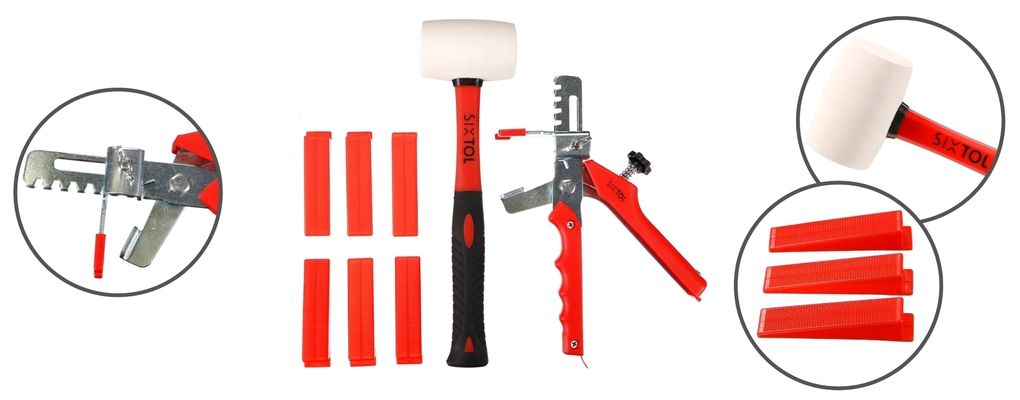 Sada pro nivelaci dlaždic LEVEL SYSTEM STARTER 1 SIXTOL