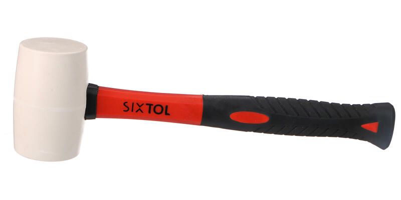 Gumová palička TPR HAMMER 450, bílá, 450g, 330mm SIXTOL