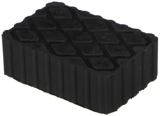 Gumová podložka pro zvedák automobilů JACK PAD 17, 120x80x40 mm SIXTOL