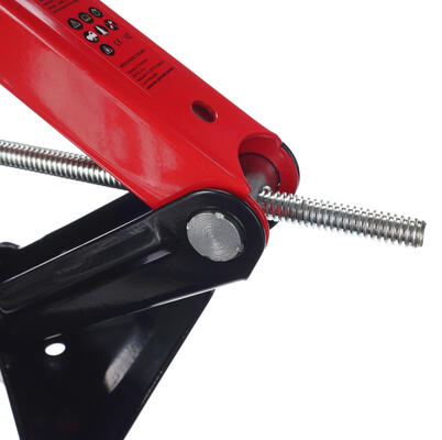 Nůžkový zvedák s ráčnou SX SCISSOR JACK WIDE PAD 2,5T SIXTOL