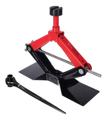 Nůžkový zvedák s ráčnou SX SCISSOR JACK HIGH LIFT 1,5T SIXTOL