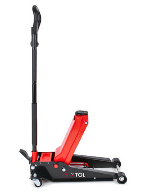 Pojízdný hydraulický zvedák heavy-duty 4T nízkoprofilový, s pedálem SX JACK PEDAL 4T BLACK SIXTOL