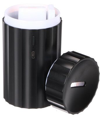 Aroma difuzer Car Flame do auta černý 100ml, USB-C, do držáku na pití SIXTOL