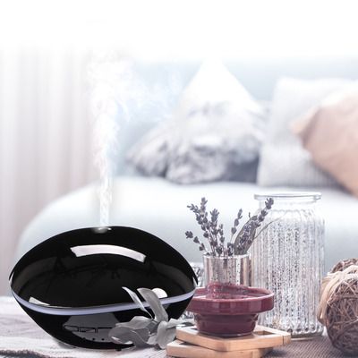 Aroma difuzer Stone černý lesk 500ml SIXTOL