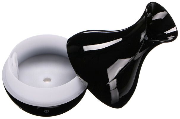 Aroma difuzer Bloom černý lesk 200ml SIXTOL