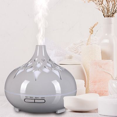 Aroma difuzer Palm šedý lesk 500ml SIXTOL