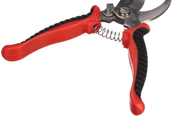 Zahradní nůžky, délka 190 mm, ergonomická rukojeť SIXTOL