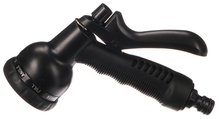 Smršťovací zahradní hadice FLEXI 1, 5-15m, 1/2", 3vrstvý latex, černá + stříkací pistole SIXTOL