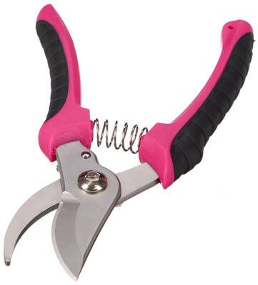 Zahradní nůžky GARDEN PINK ONE, nerez, 20cm SIXTOL