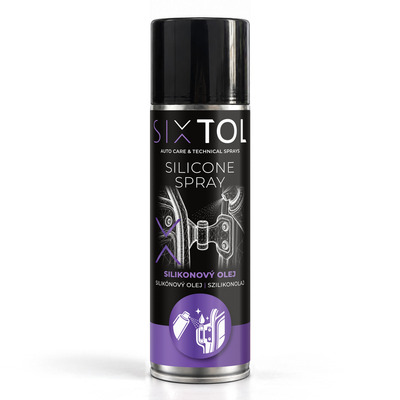 Silikonový olej ve spreji SILICONE SPRAY, 300 ml SIXTOL