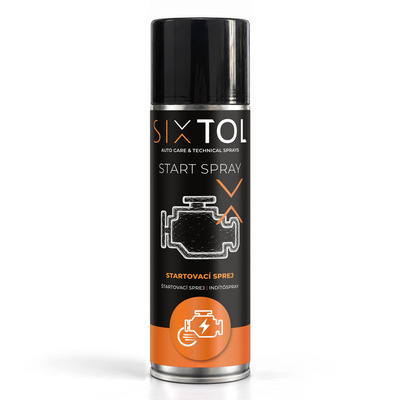 Startovací sprej pro motory START SPRAY, 500 ml SIXTOL