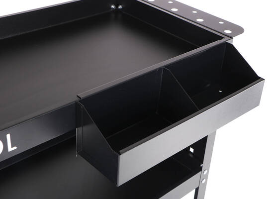 Dílenský vozík na nářadí MECHANIC TROLLEY ROGER, 3 police SIXTOL