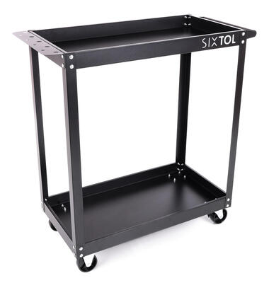 Dílenský vozík na nářadí MECHANIC TROLLEY ROGER BASIC, 2 police SIXTOL