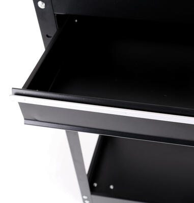 Dílenský vozík na nářadí MECHANIC TROLLEY ROGER DRAWER, 3 police + 1 šuplík SIXTOL