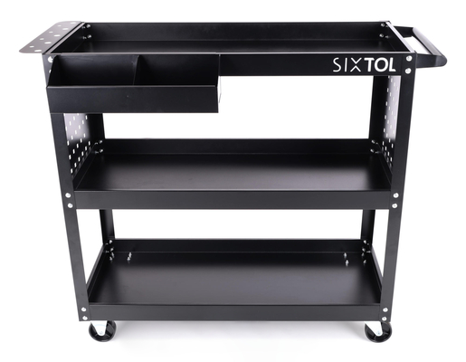 Dílenský vozík na nářadí MECHANIC TROLLEY ROGER MAX, 3 police SIXTOL