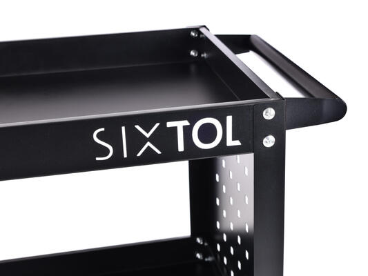 Dílenský vozík na nářadí MECHANIC TROLLEY ROGER MAX, 3 police SIXTOL