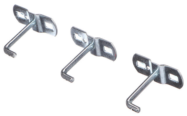 Sada háčků pro dílenský vozík MECHANIC TROLLEY, 20 ks SIXTOL