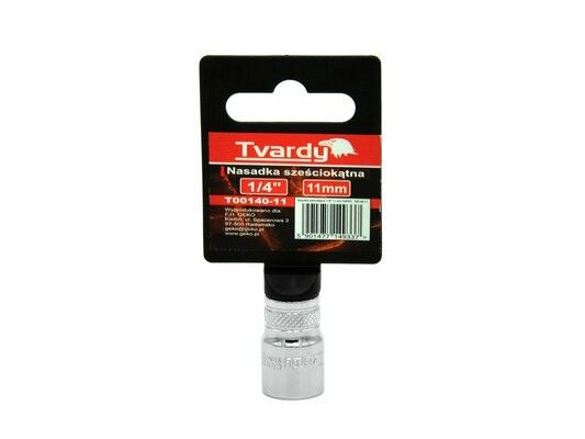 Hlavice nástrčná 1/4" 11 mm TVARDY
