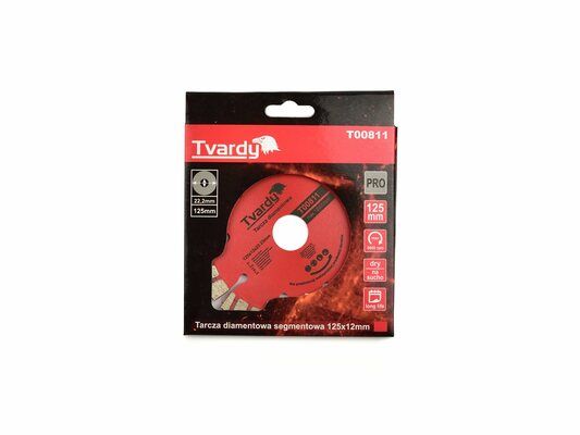 Segmentový diamantový kotouč 125x12mm GEKO