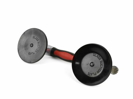 Přísavka na sklo a obklady, hliníková 2x125mm GEKO