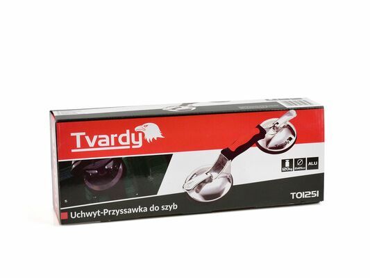 Přísavka na sklo a obklady, hliníková 2x125mm GEKO
