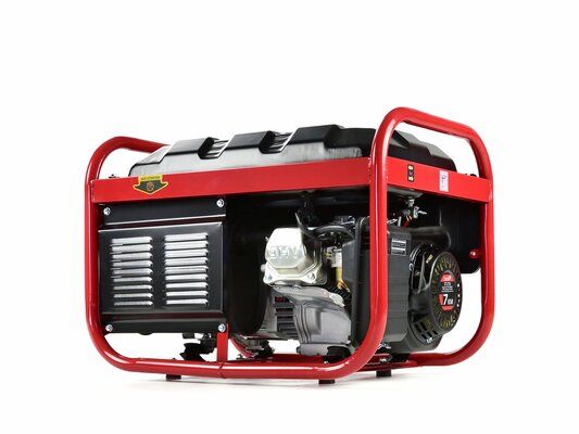 Benzínová rámová elektrocentrála 7 HP/2,8 kW - AVR TVARDY