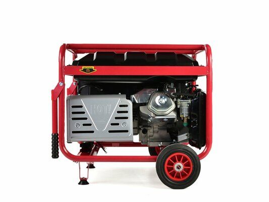 Benzínová rámová elektrocentrála s el. startem 15 HP/6,6 kW - AVR TVARDY