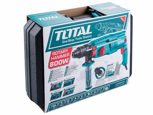 Kladivo vrtací SDS Plus, 2,5J TOTAL-TOOLS
