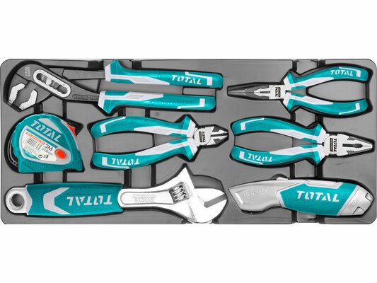 Sada nářadí, 97ks, industrial TOTAL-TOOLS