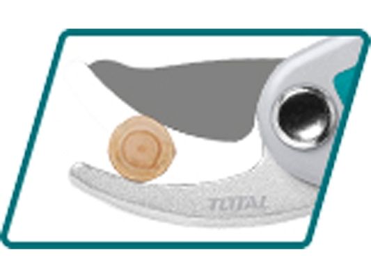Nůžky zahradní, 220mm, industrial TOTAL-TOOLS