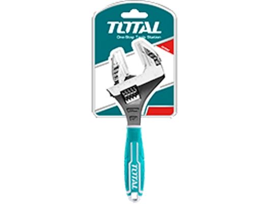 Klíč nastavitelný, 2v1, 250mm, industrial TOTAL-TOOLS