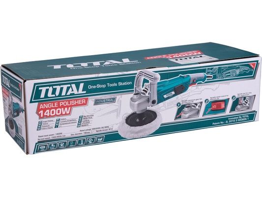 Leštička, 1400W, industrial TOTAL-TOOLS