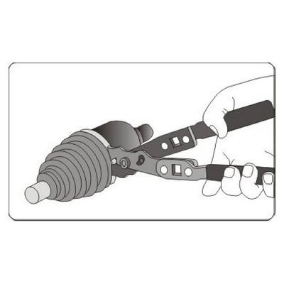 Kleště na spony manžet kloubu YATO