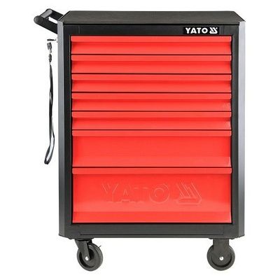Pojízdná dílenská skříňka s nářadím, 141ks, 7 zásuvek YATO