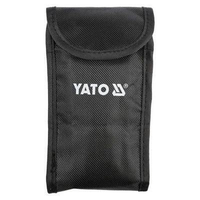 Laserový měřič vzdálenosti, úhlu, obvodu, objemu, max. 40m YATO