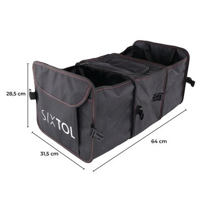 Organizér do kufru auta CAR COMPACT 5 THERMO, 5 přihrádek, termotaška, skládací SIXTOL