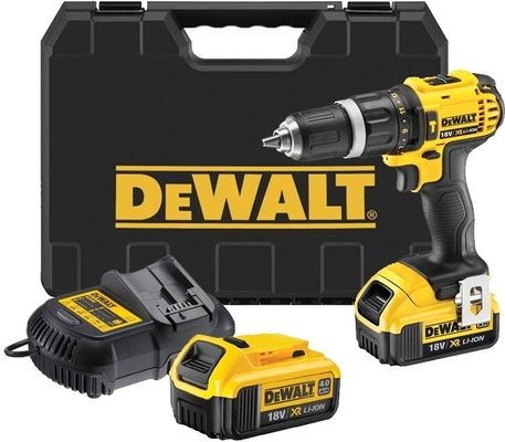 Příklepová vrtačka/šroubovák aku, 2x4.0Ah, 18V XR Li-Ion, DeWALT DCD785M2