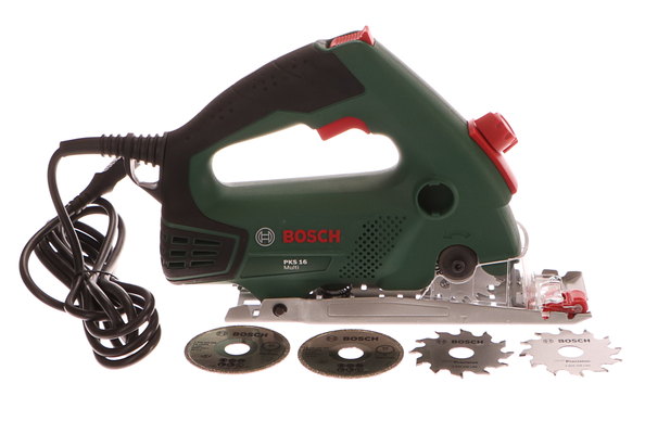 Ruční okružní pila Bosch PKS 16 Multi + plastový kufr, 400W, 06033B3020