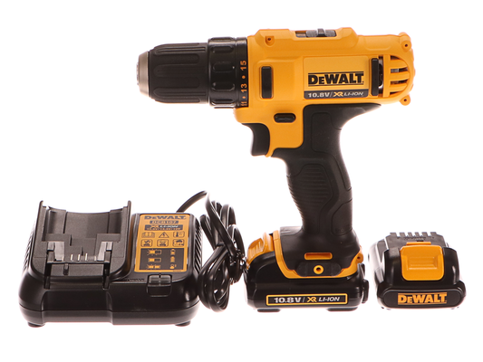 Vrtačka/šroubovák aku, 2x1.3 Ah, 10.8V CS Li-Ion XR, DeWALT