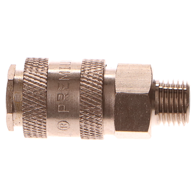 Rychlospojka vzduchová zásuvka s vnějším závitem, G-1/4" EXTOL-PREMIUM
