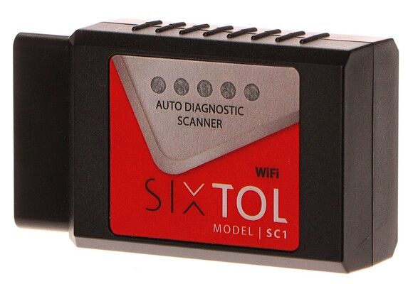 Autodiagnostika SC1 WiFi, IOS, Android (zdarma SX OBD aplikace) SIXTOL