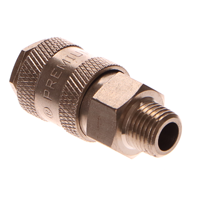 Rychlospojka vzduchová zásuvka s vnějším závitem, G-1/4" EXTOL-PREMIUM