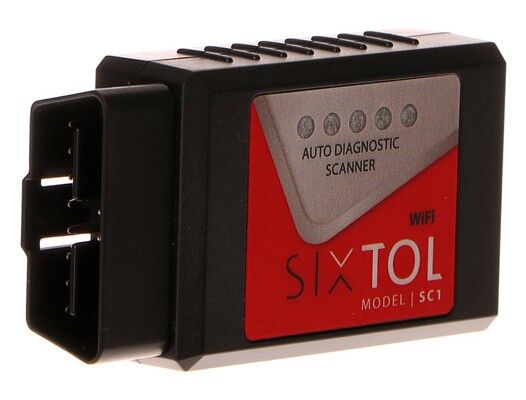 Autodiagnostika SC1 WiFi, IOS, Android (zdarma SX OBD aplikace) SIXTOL