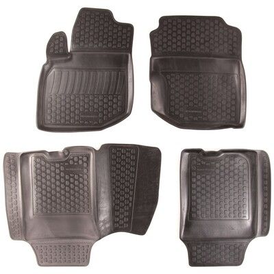Gumové koberce Honda Jazz II (GE) (07-13)  (2D) SIXTOL