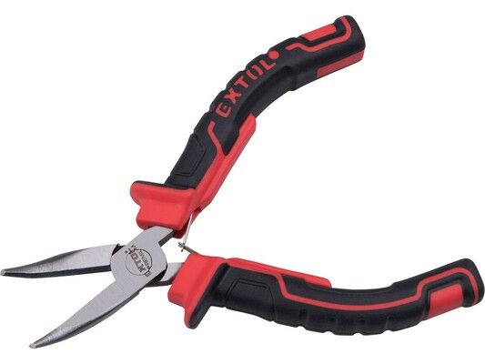 Kleště půlkulaté zahnuté mini, 125mm EXTOL-PREMIUM