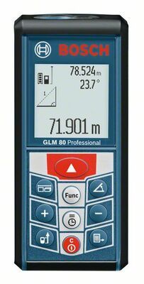Laserový měřič vzdálenosti Bosch GLM 80 Professional, 0601072300