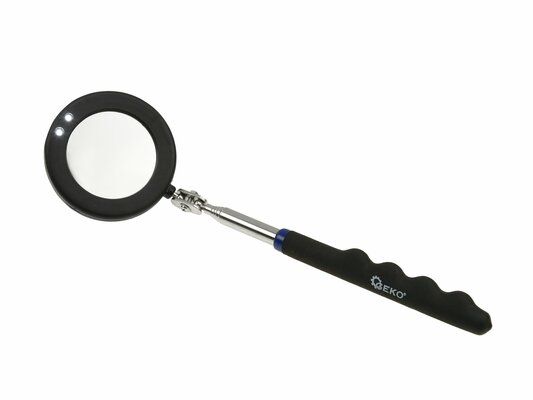 Teleskopické inspekční LED zrcátko, 280-870mm GEKO